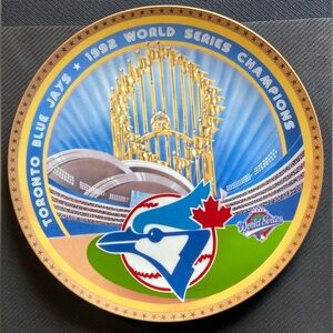 1992 Toronto Blue Jays World Series Plate